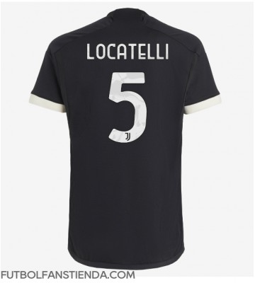 Juventus Manuel Locatelli #5 Tercera Equipación 2023-24 Manga Corta